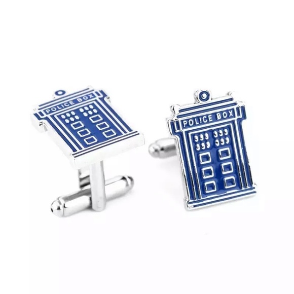 Other - Doctor Who TV Tardis Cufflinks set